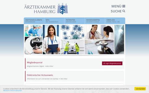 Ärztekammer Hamburg: Startseite
