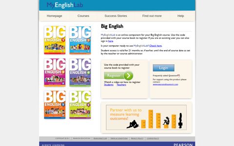 Big English » MyEnglishLab
