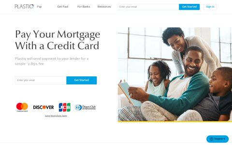 Pay Mortgage with a Credit Card | Plastiq