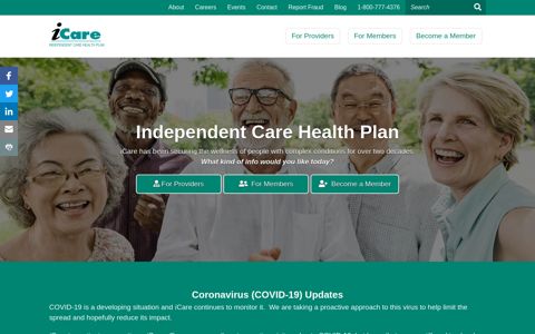 iCare - Medicare & Medicaid Health Plans