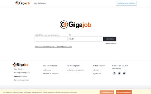 Gigajob | Startseite