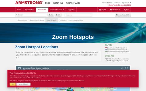 Free Zoom Internet Hotspots - Armstrong