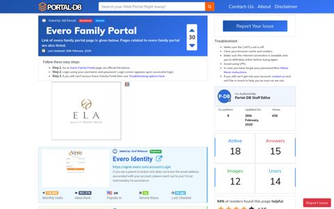 Evero Family Portal