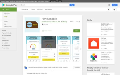 FONIC mobile - Apps on Google Play