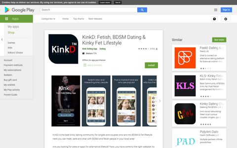 KinkD: Fetish, BDSM Dating & Kinky Fet Lifestyle - Apps on ...