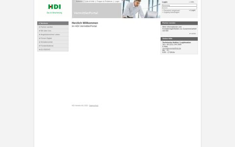 HDI Startseite