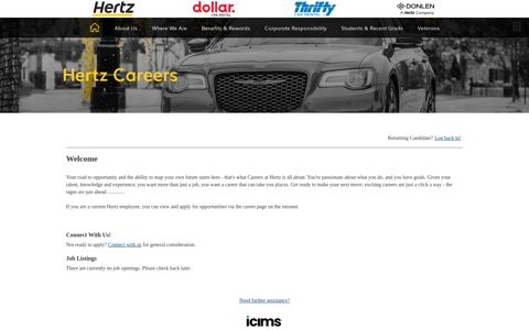 Hertz Corporation | Careers Center - iCIMS