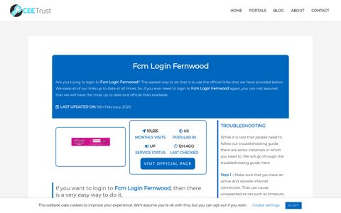 Fcm Login Fernwood - Find Official Portal - CEE Trust