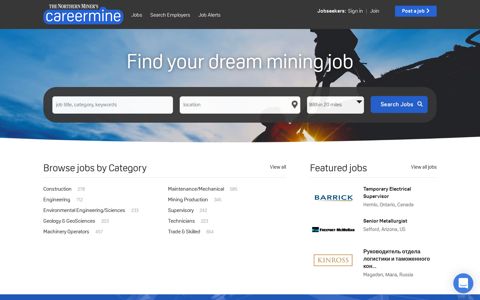 Careermine | jobs | Choose from 2,986 live job openings