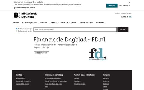 Financieele Dagblad - FD.nl - Bibliotheek Den Haag
