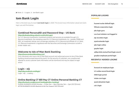 Iom Bank Login ❤️ One Click Access - iLoveLogin