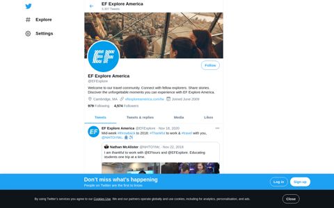 EF Explore America (@EFExplore) | Twitter