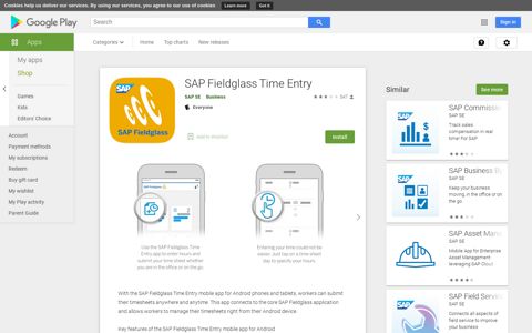 SAP Fieldglass Time Entry - Apps on Google Play