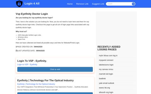vsp eyefinity doctor login - Official Login Page [100% Verified]