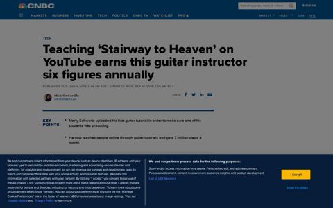 YouTube guitar lessons turned into six-figure pay for Marty ...