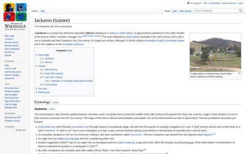 Jackaroo (trainee) - Wikipedia