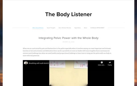 Ido Portal — Men's Sexual Fitness — The Body Listener