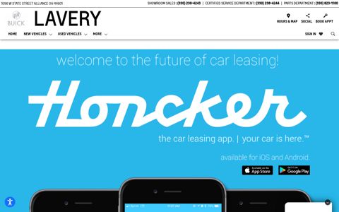 Car Lease App - Honcker | Lavery Automotive Sales & Service