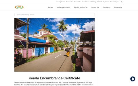 Kerala Encumbrance Certificate - Application Procedure ...