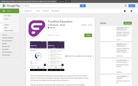 Frontline Education - Apps on Google Play