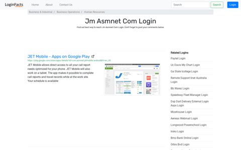 Jm Asmnet Com - JET Mobile - Apps on Google Play