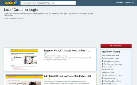 Lntmf Customer Login - Loginii.com
