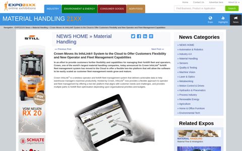 Crown Moves its InfoLink® System to the Cloud to Offer ...