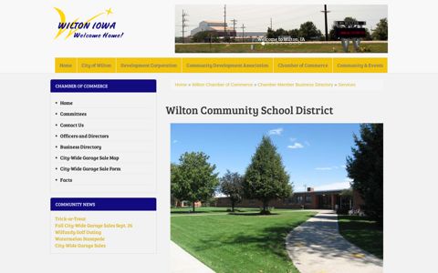 Wilton Community School District | WiltonIowa.org