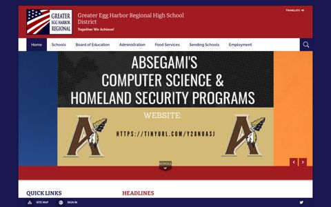 Greater Egg Harbor Regional High School District / Homepage