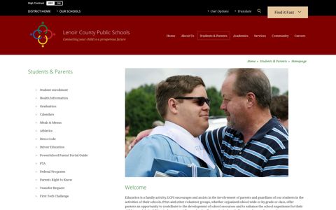 Students & Parents / Homepage - Lenoir County Public Schools