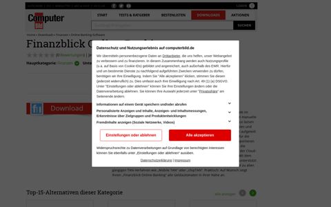 Finanzblick Online-Banking - Download - COMPUTER BILD