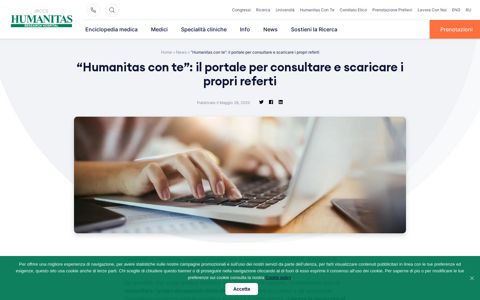 “Humanitas con te”: il portale per consultare e scaricare i ...