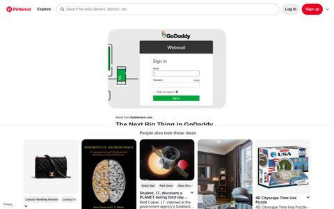 The Next Big Thing in GoDaddy Email Login in 2020 - Pinterest