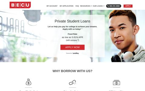 BECU - Private Student Loans - LendKey