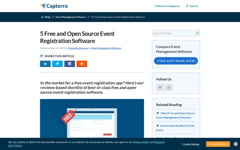 5 Free and Open Source Event Registration Software