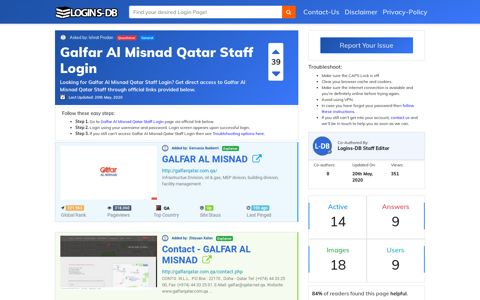 Galfar Al Misnad Qatar Staff Login - Logins-DB