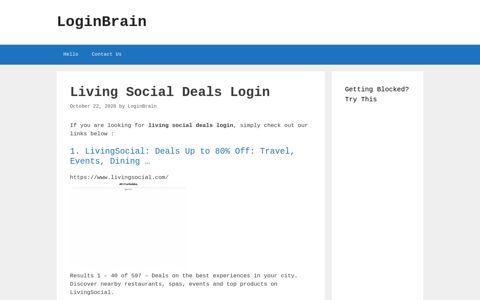 living social deals login - LoginBrain