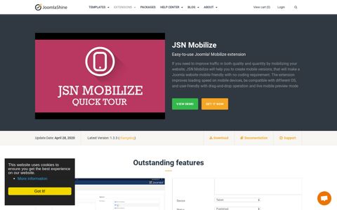 JSN Mobilize - JoomlaShine