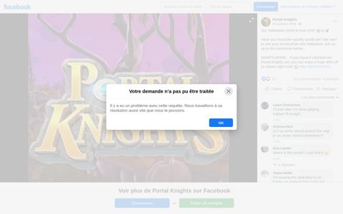 Portal Knights - Facebook