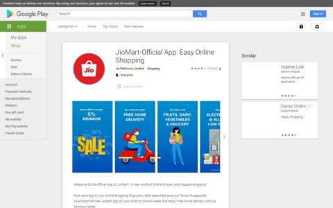 JioMart-Official App: Easy Online Shopping - Apps on Google ...