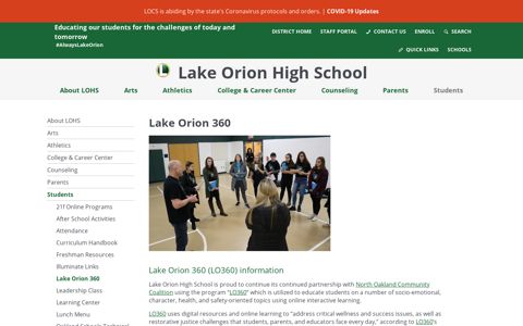 Lake Orion 360 - Lake Orion Community Schools