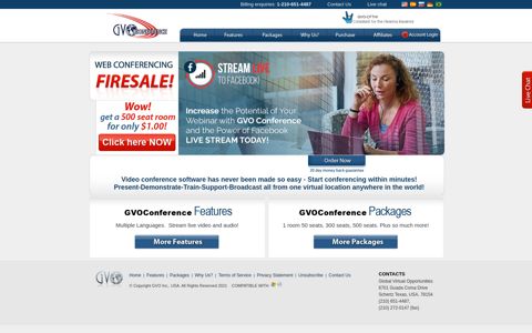 GVO Conference - Video Conference Software for Webinars ...