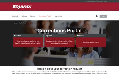 Equifax Portal