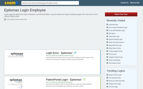 Epitomax Login Employee - Loginii.com