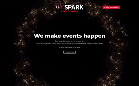 Spark Event Group - Event Management and Workforce