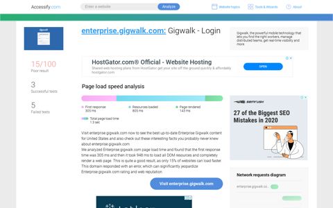 Access enterprise.gigwalk.com. Gigwalk - Login