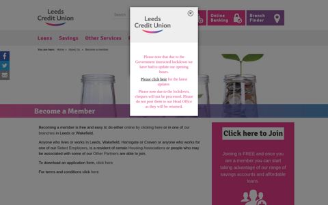 Welcome to Leeds Credit Union | Become a member