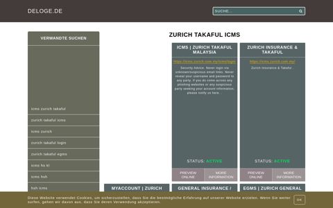 zurich takaful icms - Allgemeine Informationen zum Login - deloge.de