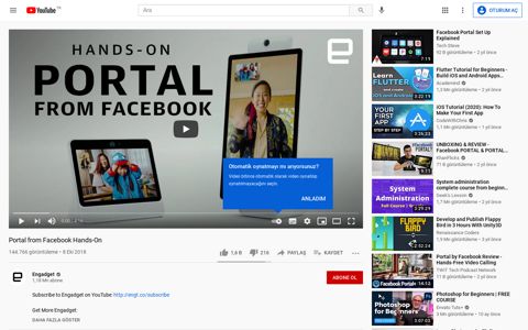 Portal from Facebook Hands-On - YouTube