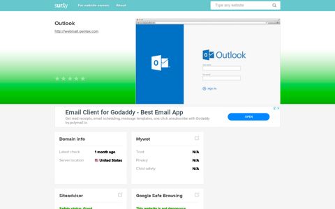 webmail.gentex.com - Outlook - Webmail Gentex - Sur.ly